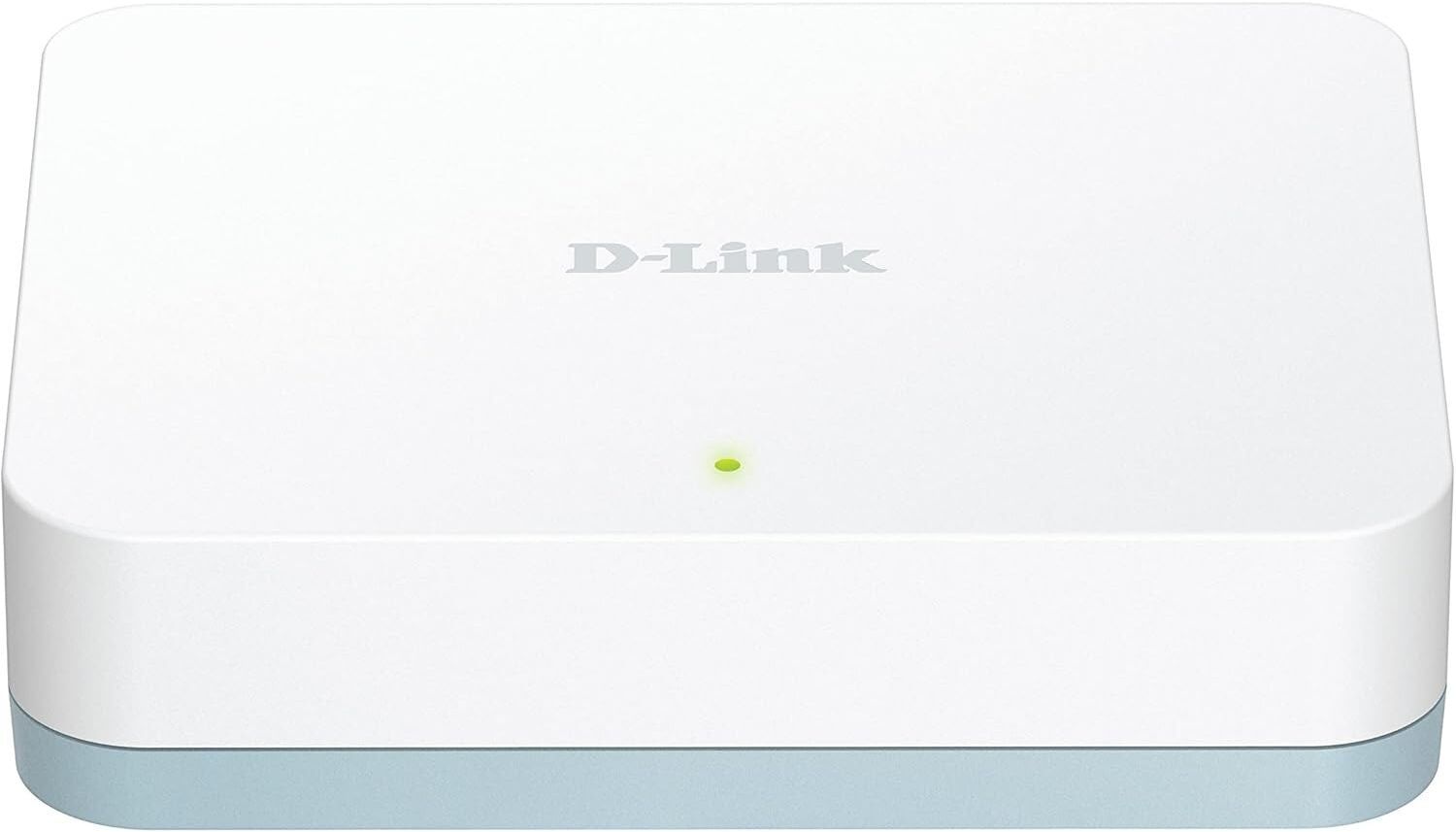 D-Link DGS-1005D 5-Port Gigabit Desktop Switch – Fanless, Plug & Play, Internet Splitter, UK Model, New