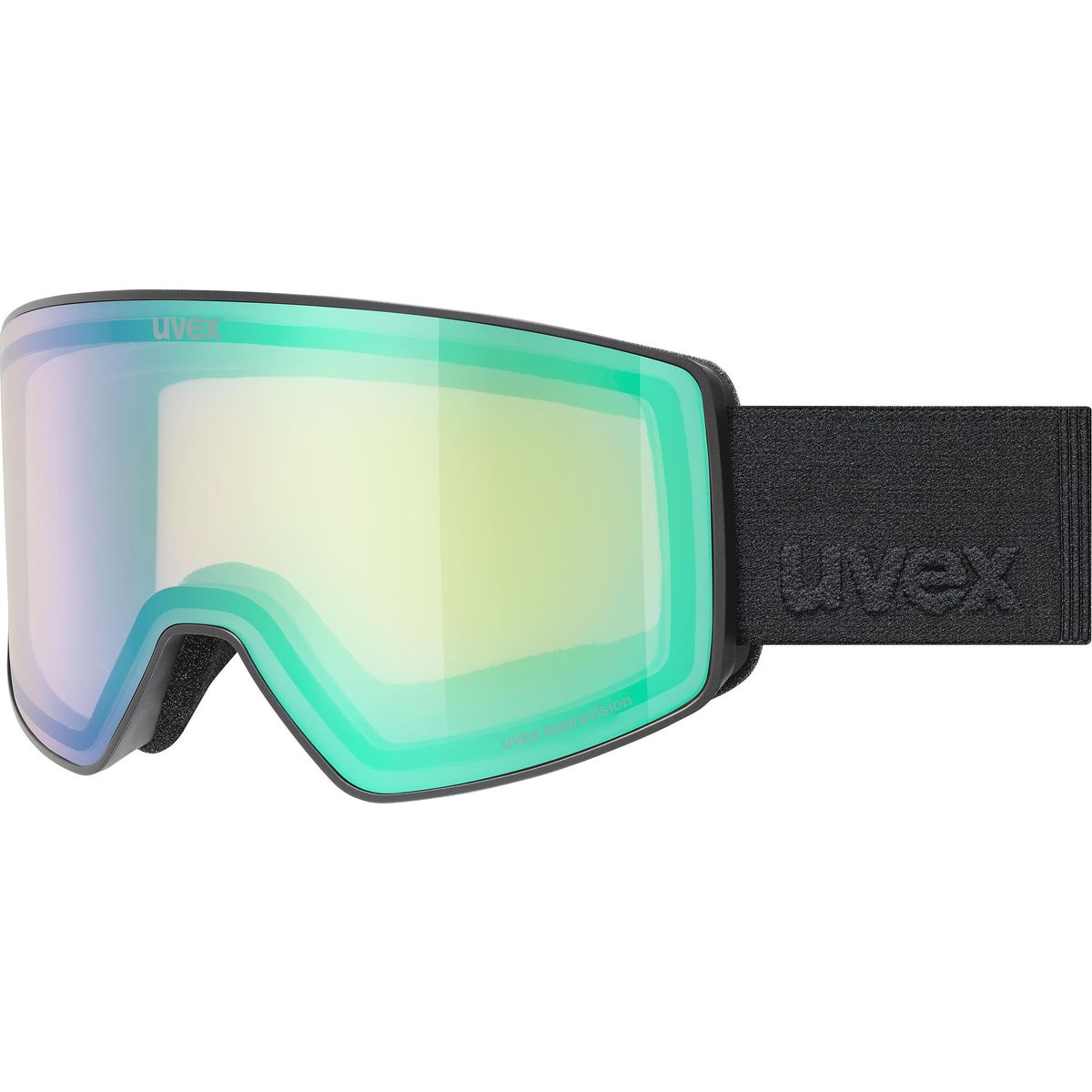 Uvex Scenic black matt mirror green one size S5503412430