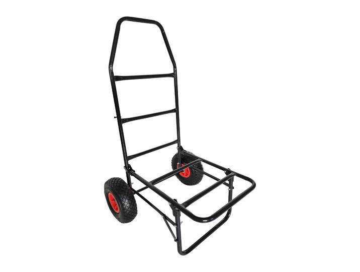 Transportwagen klappbar 80kg Rot-Schwarz