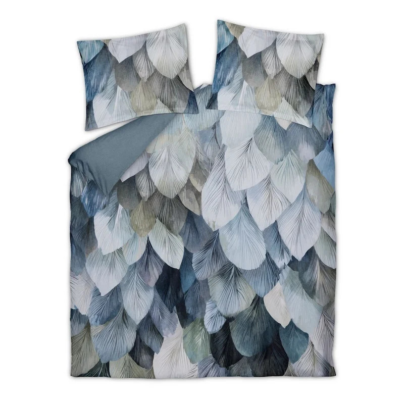 Vandyck Dawnpetal dekbedovertrek faded denim