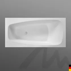Mauersberger Badewanne „scinosa“ 1850 × 900 mm in Weiß