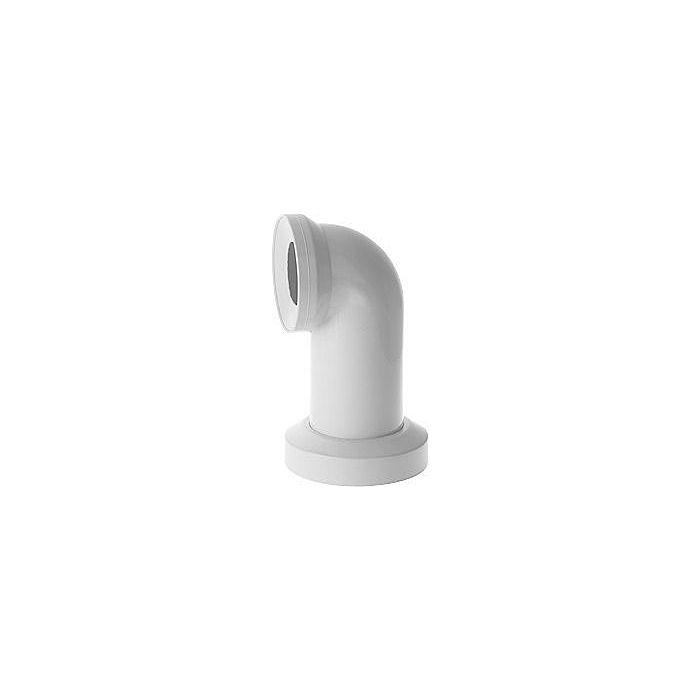 Duravit Ablaufbogen Abgang waagerecht, mit Rosette