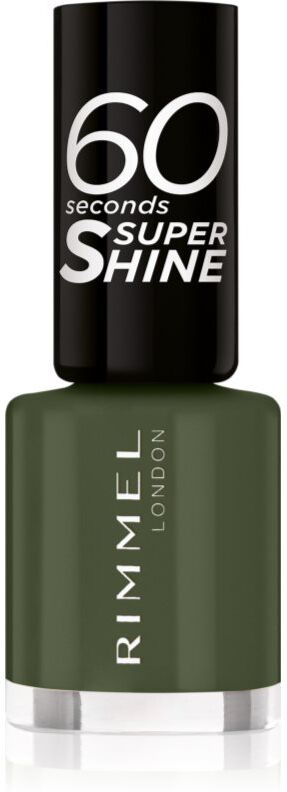 Rimmel 60 Seconds Super Shine nail polish shade 882 Crazy About Cargo 8 ml