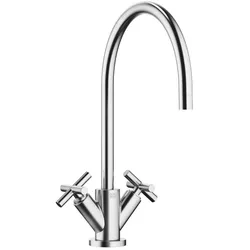 Dornbracht Einlochbatterie TARA 22815892 chr gebürstet (Edelstahl-Look) 22815892-93