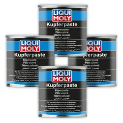 4x Bremsenpaste LIQUI MOLY 1829 Kupferpaste Kupfer-Paste Montage Bremse Fett 500g