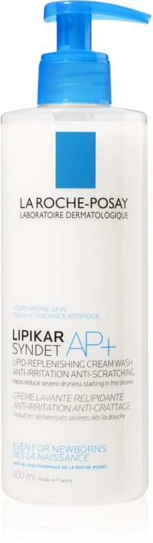La Roche-Posay Lipikar Syndet AP+ kremiges Reinigungsgel Gegen Reizungen und Jucken der Haut 400 ml