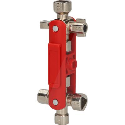 Ks Tools Universal-Schaltschrankschlüssel, magnetisch [Hersteller-Nr. 130.1041]