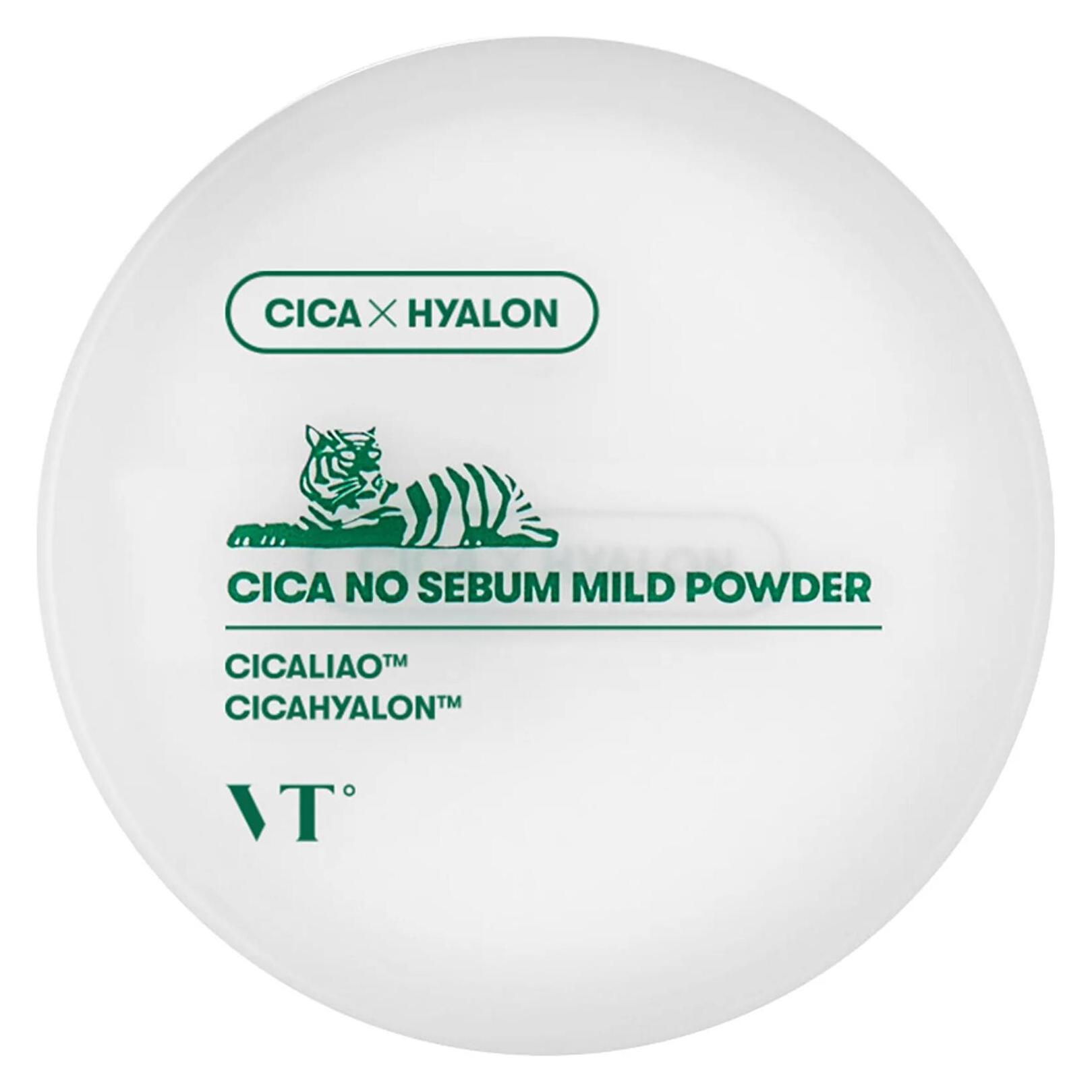 VT Cosmetics Cica No-Sebum Mild Mattifying Powder 5g (Transparent) (0000102847)