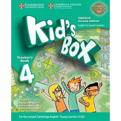 Kid's Box Level 4 Teacher's Book Updated English for Spanish Speakers, Taschenbuch von Lucy Frino,Melanie Williams, Cambridge University Press,
