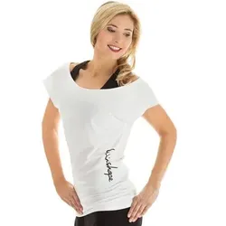 WINSHAPE Damen Dance-Shirt WTR12, Größe XS in Weiß Weiß