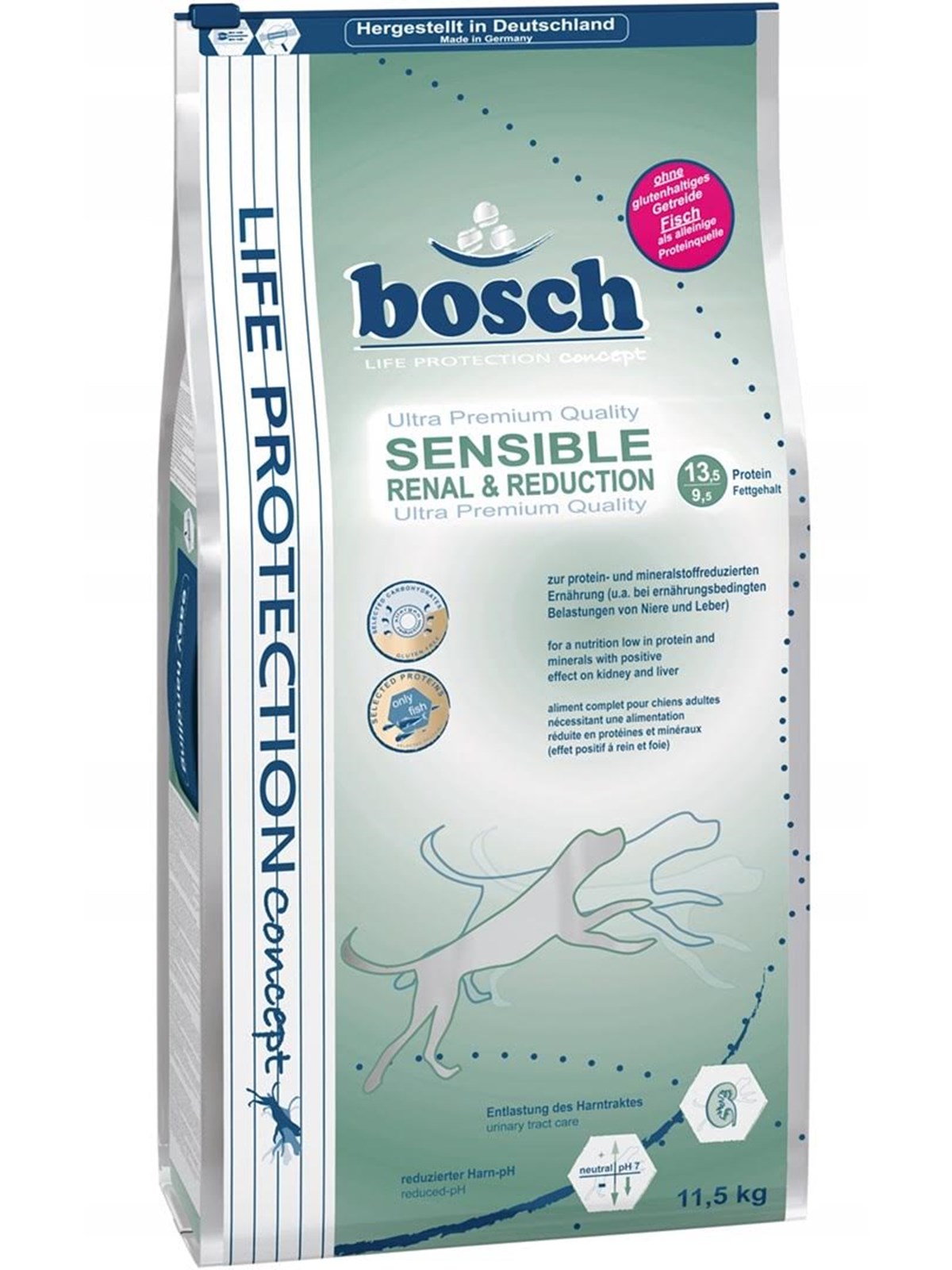 Bosch Sensible Renal Reduction Low-Protein - Dry Dog Food - 11.5 kg