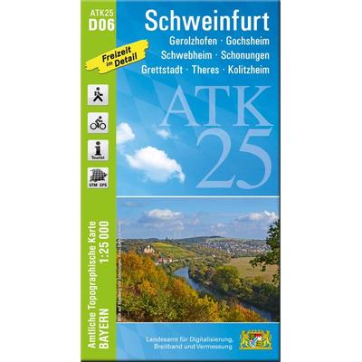 ATK25-D06 Schweinfurt (Amtliche Topographische Karte 1:25000), Sonstige von , Landesamt für Digitalisierung, Breitband und Vermessung, Bayern,