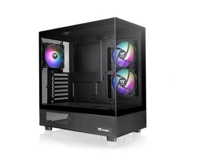 Thermaltake View 270 Plus TG ARGB Mid Tower Chassis Black