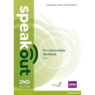 Speakout Pre-Intermediate 2nd Edition Workbook with Key, Taschenbuch von JJ Wilson,Damian Williams, Pearson Education Limited, 978-1-4479-7697-4