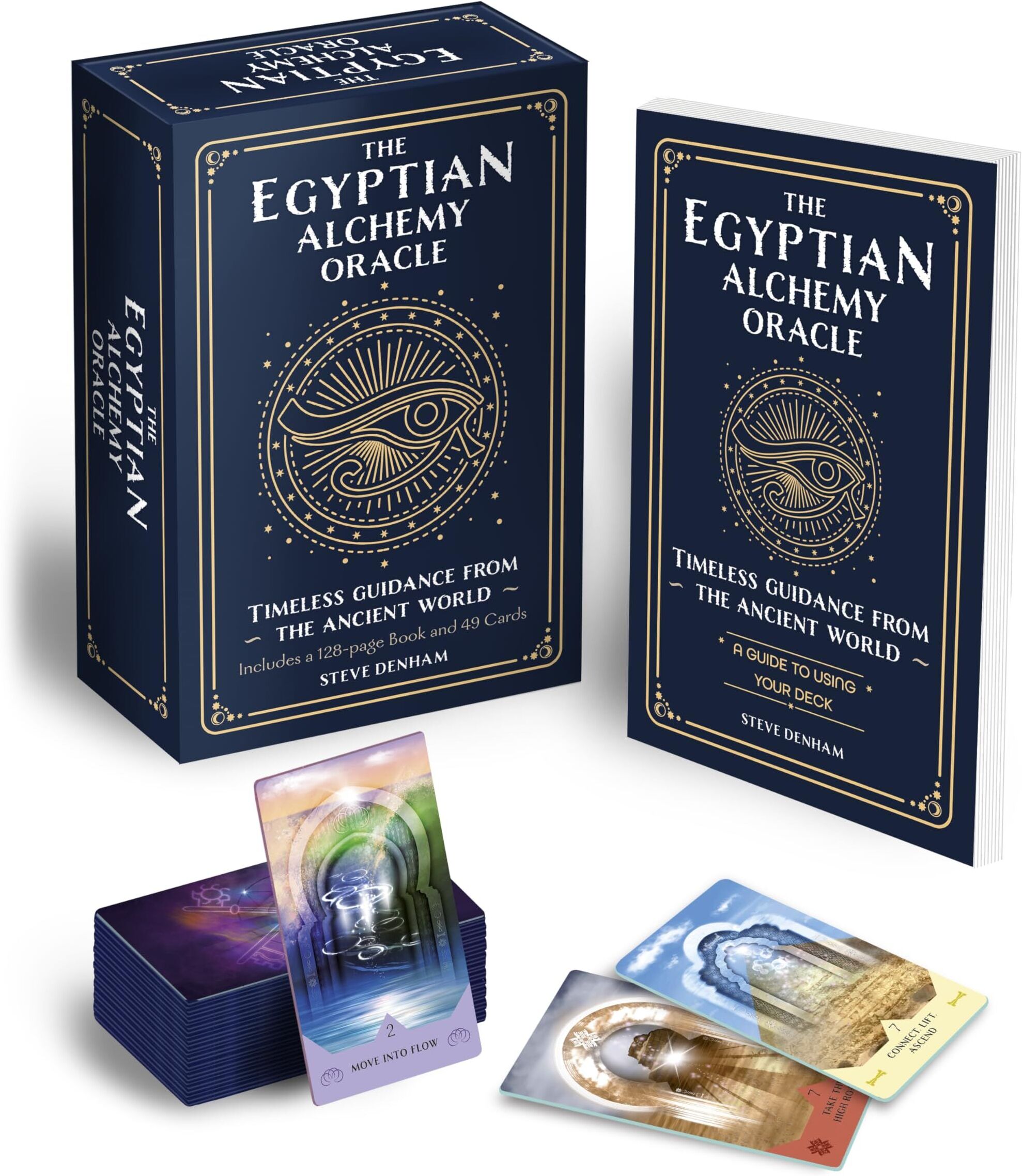 Stephen Denham - The Egyptian Alchemy Oracle Book & Card Deck: Timeless Guidance from the Ancient World (Arcturus Oracle Kits) - Preis vom 17.10.2026 19:25:27 h
