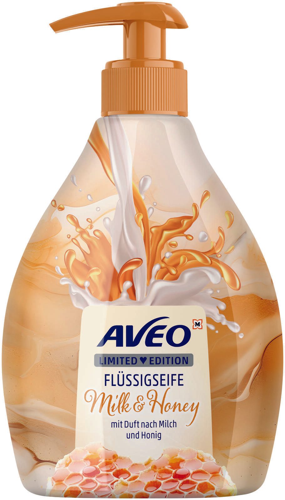AVEO Milk & Honey Flüssigseife 500 ml 3012215