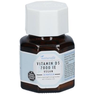 Naturafit Vitamin D3 7000 I.e. vegan Kapseln 30 St