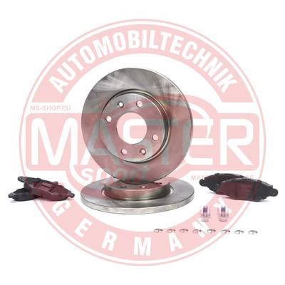 Master-sport Germany Bremsensatz, Scheibenbremse [Hersteller-Nr. 201301850] für Peugeot, Citroën
