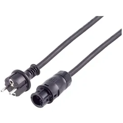 BKL Electronic, Zubehör Stromerzeuger, 2801003 PV Strom-Einspeisekabel Kabellänge 10 m
