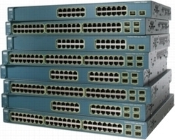 Cisco Catalyst 3560G-24TS-E, L2, gemanaged, 28, 24, 28, 1000Base-T, 100Base-TX, 10Base-T, 12000 Eintragungen, 10/100/1000 Mbps