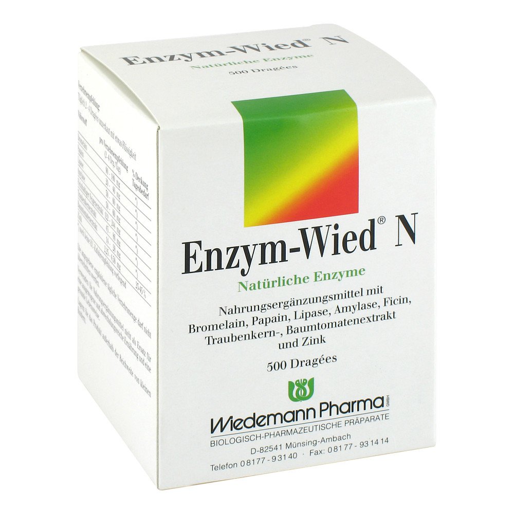 Wiedemann Pharma GmbH Enzym Wied N Dragees 00602207