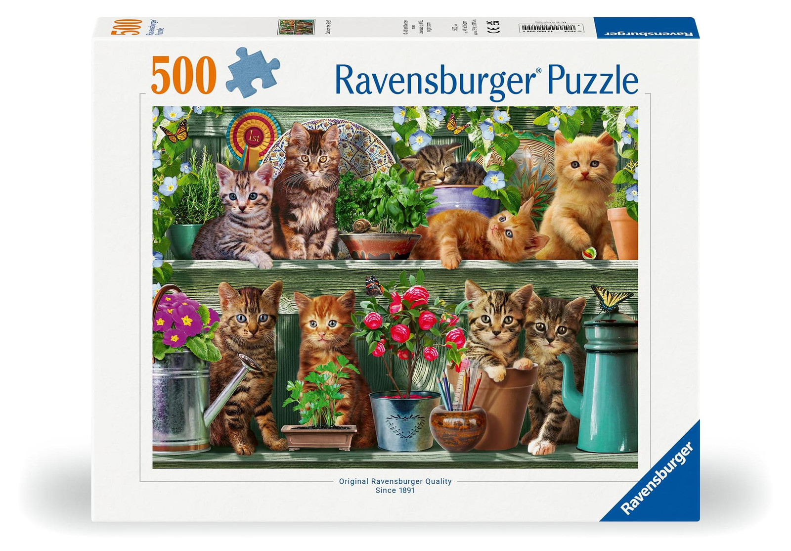 Ravensburger Katten in de plankenkast puzzel
