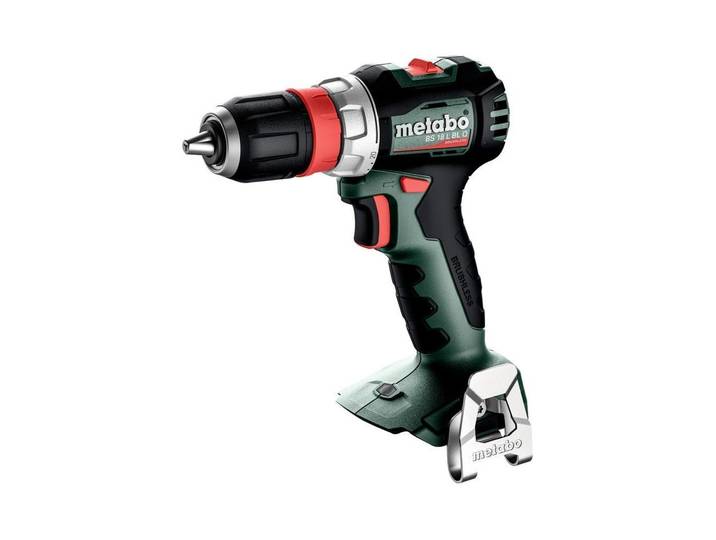 Akku-Bohrschrauber METABO BS 18 L BL Q Solo , schwarz (rot, schwarz), Bohrmaschinen, Akku-Bohrschrauber