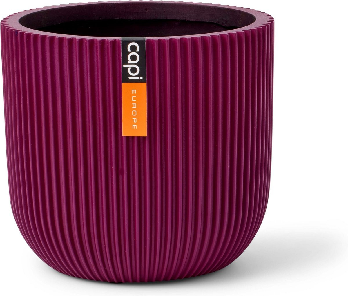 Capi Europe Bloempot bol Groove Indoor - Paars - 9x8 cm