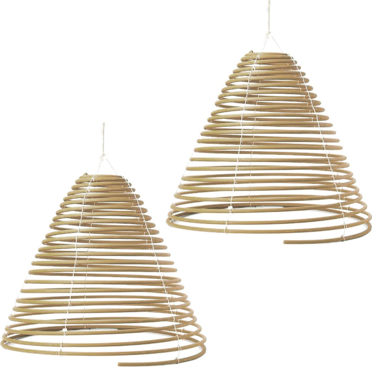 Fancy Flames Citronella wierookspiraal met citrusgeur - 3 stuks - 22 branduren