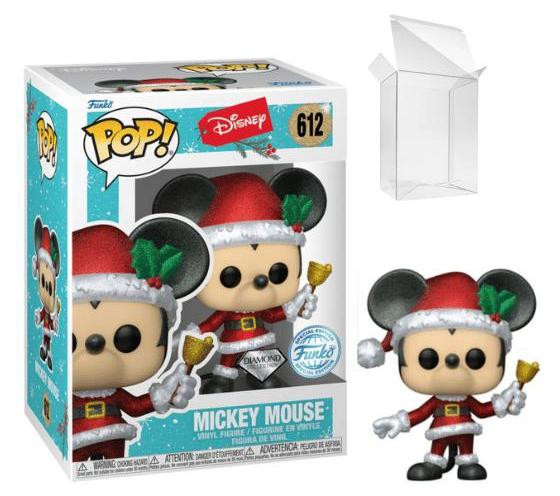 Funko Pop! Disney Holiday Mickey Mouse met diamantglitters exclusieve editie