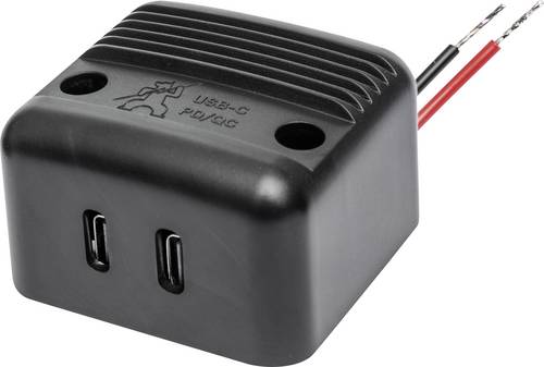 ProCar Aufbau-Power USB-C Doppelsteckdose PD/QC max 2x 30W 12 V, 24V