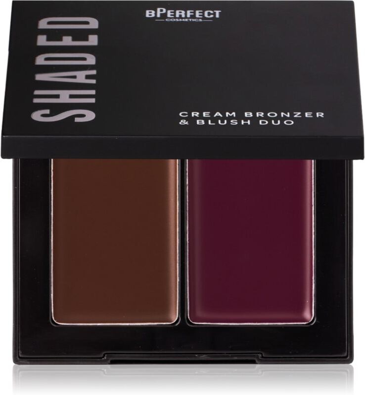 BPerfect Shaded Cream Bronzer & Blush Duo bronzer and blusher shade 05 Deep 7 g