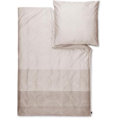 Bettwäsche BUGATTI "Satinbettwäsche bugatti", beige (natur), B/L: 135cm x 200cm, 1 Stk., 1 Stk., Mako-Satin, B/L: 80cm x 80cm, 2, Mako-Satin, Obermaterial: 100% Baumwolle, Bettwäsche, Bettwäsche, mit harmonischem Farbverlauf