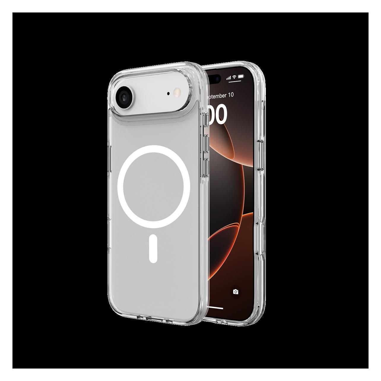 Just Back panel cover Must MUST MAGSAFE CRYSTAL I for iPhone 17 Air Clear (Apple iPhone 17) (JUST MUST)