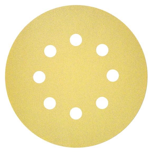 Bosch Hausgeräte Scheibe 125 mm, C450, 60 g, 50 Stück, 8 Löcher (60) (2608621740)