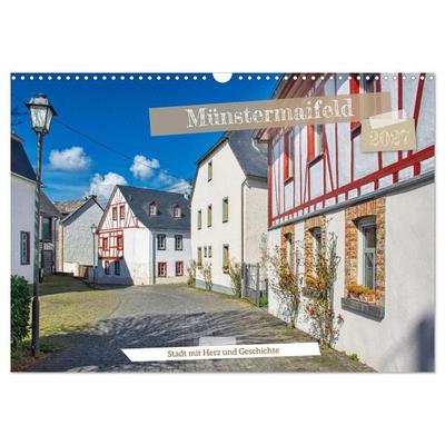 Münstermaifeld - Stadt mit Herz und Geschichte (Wandkalender 2027 DIN A3 quer), CALVENDO Monatskalender