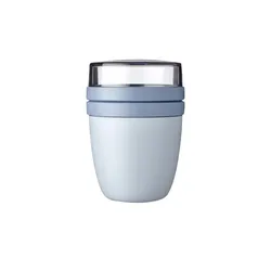 Mepal Lunchpot "To Go"  Ellipse ¦ grün ¦ Kunststoff ¦ Maße (cm): H: 15,1  Ø: 10.7