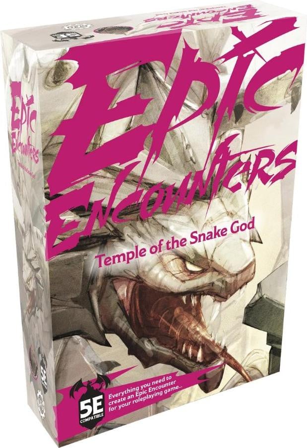 Steamforged Games Epic Encounters: Tempel van de Slangengod Miniaturen - Engelstalige editie