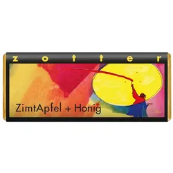 ZimtApfel+Honig - Handgeschöpfte Schokolade
