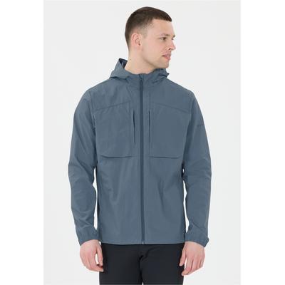 Laufjacke ENDURANCE "Kyson", Herren, Gr. M, blau, 100% Polyamid, unifarben, normal, ohne Ausschnitt, Jacken, mit Durable Water Resistant-Beschichtung