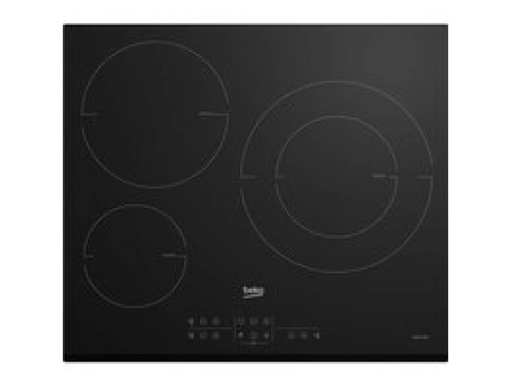 Plaque de cuisson induction BEKO - 3 feux - 58x51 cm - HII63200MTB