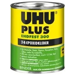 UHU Kleber plus endfest 300 Binder 915g