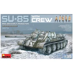 Mini art SU-85 Mod.1943(Early Produktion) w/Crew
