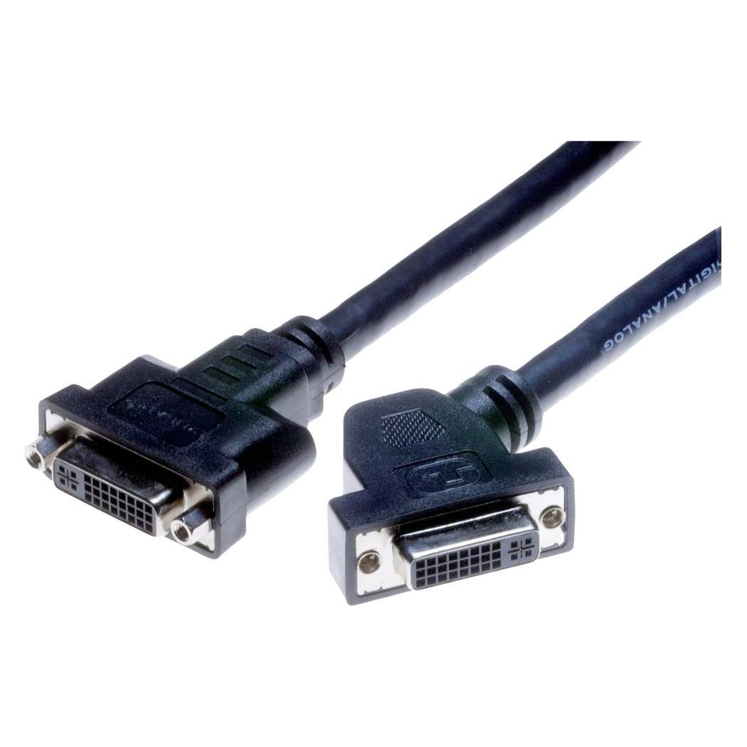 Lyndahl DVI-Kabel DVI-I 24+5pol. Buchse 0.2 m Schwarz LKPK004 (0.20 m) (LKPK004)