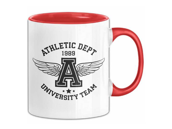Trendation Tasse Sportabteilung Universitätsmannschaft Tasse Geschenk Lustige Geschen