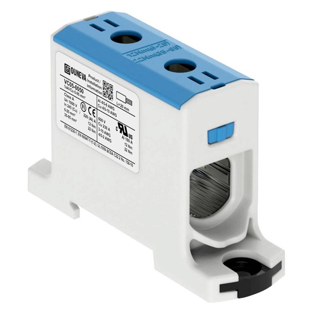 Ouneva Group VC05-0050 Verteilerblock Blau 1 St. (VC05-0050)