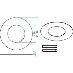 Brumberg Brumberg Leuchten 81015150 Reduzierring Nickel