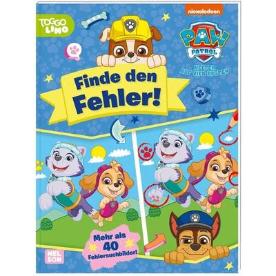 PAW Patrol Kindergartenheft: Finde den Fehler!, Taschenbuch von , Nelson, 978-3-8451-2239-7