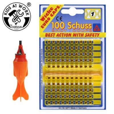Raketenkracher mit Munition 100 Schuss