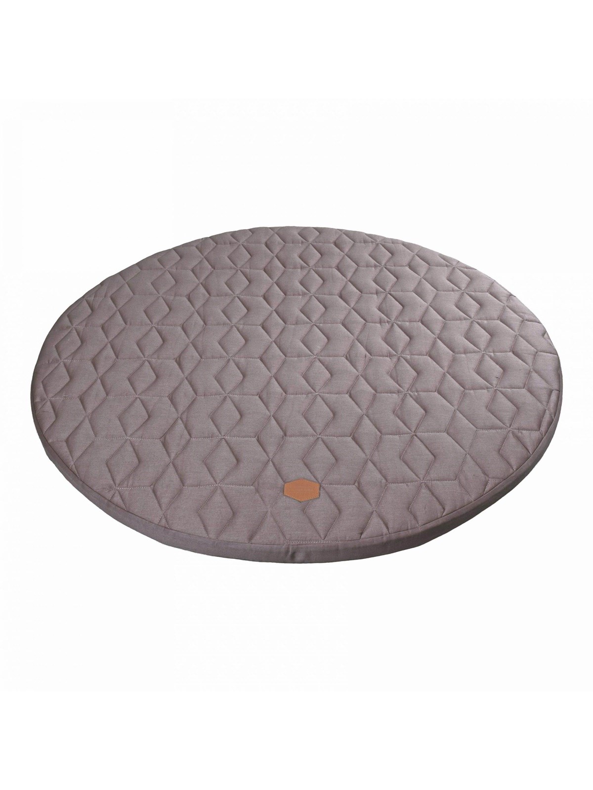 Filibabba Play mat - Soft quilt dark grey
